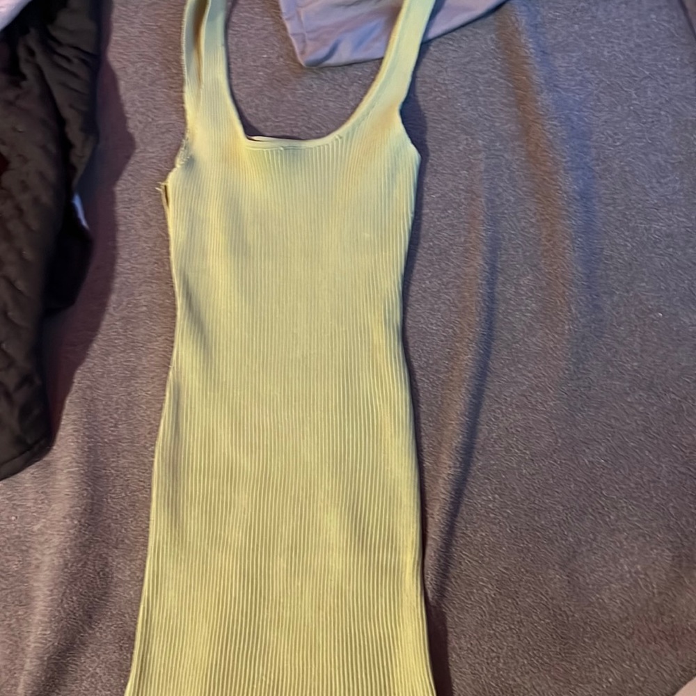 new look, green dress only worn once